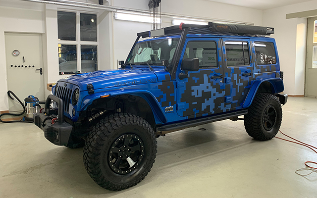 Jeep Wrangler | Designfolierung