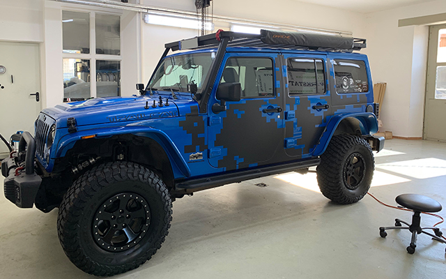 Jeep Wrangler | Designfolierung