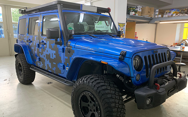 Jeep Wrangler | Designfolierung