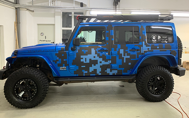 Jeep Wrangler | Designfolierung