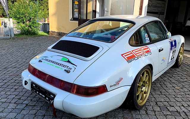 Porsche 964 Cup | Werbebeschriftung