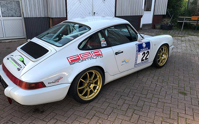 Porsche 964 Cup | Werbebeschriftung