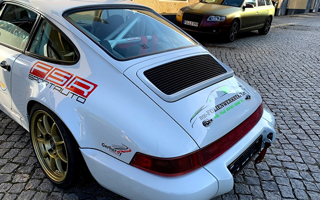 Porsche 964 Cup | Werbebeschriftung