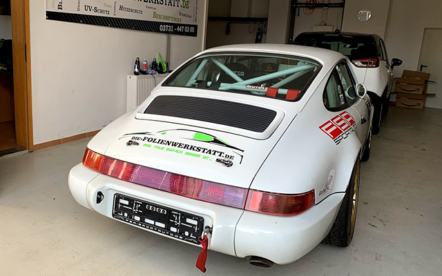 Porsche 964 Cup | Werbebeschriftung