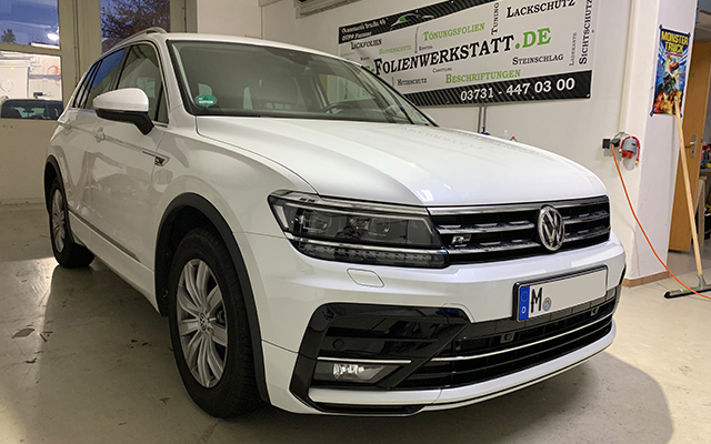 VW Tiguan | Transparenter Lackschutz