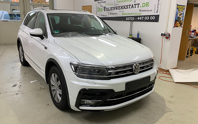 VW Tiguan | Transparenter Lackschutz