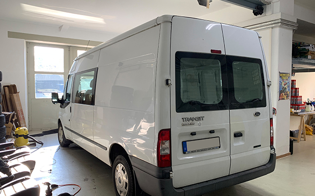 Ford Transit | Werbebeklebung