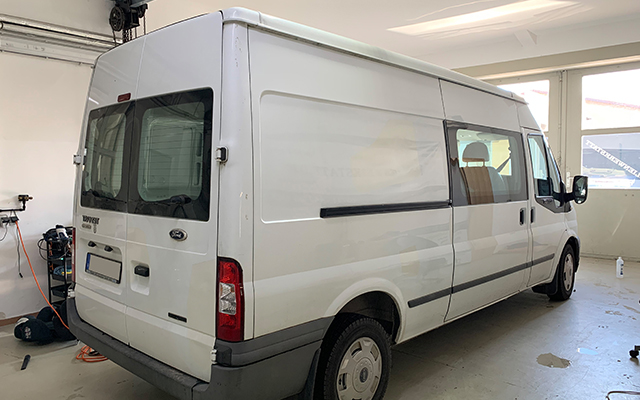 Ford Transit | Werbebeklebung