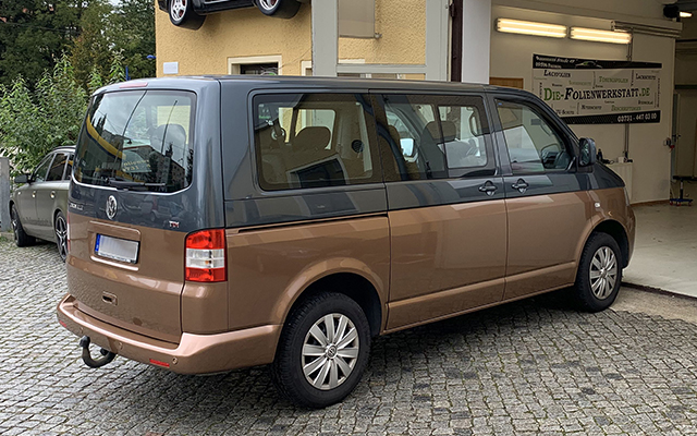 VW T5 | Teilfolierung