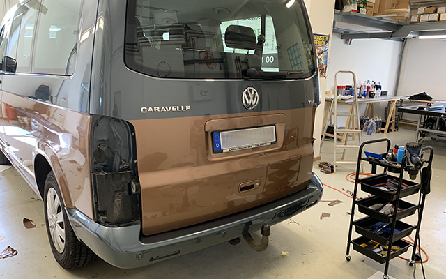 VW T5 | Teilfolierung