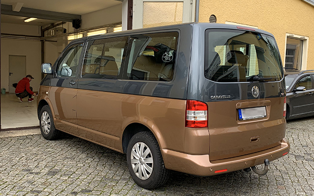 VW T5 | Teilfolierung