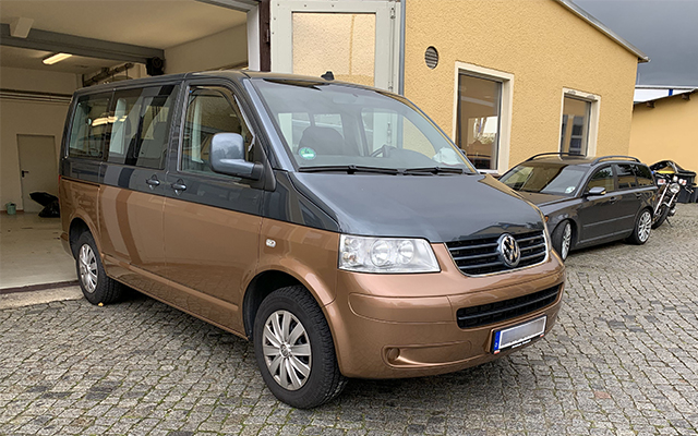 VW T5 | Teilfolierung