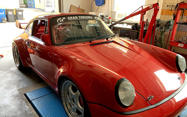 Porsche 911 964 RSR | Sonnenschutzkeil