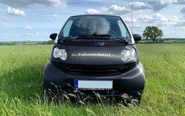 Smart ForTwo | Vollfolierung / Werbebeklebung / Scheibentönung