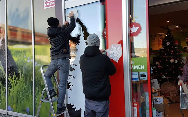 Fressnapf Freiberg | Werbebeklebung