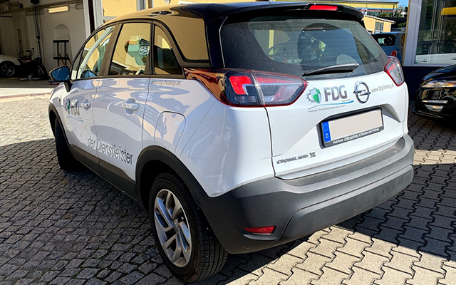 Opel Crossland X | Werbebeschriftung